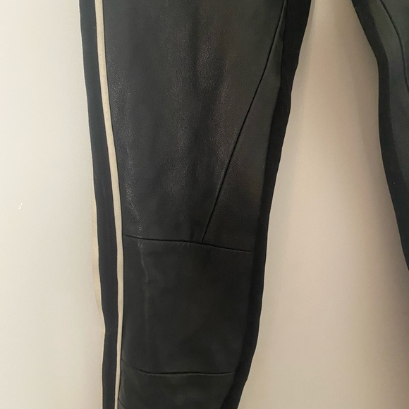 Sandro Leather Paneled legging - Picture 4 of 6
